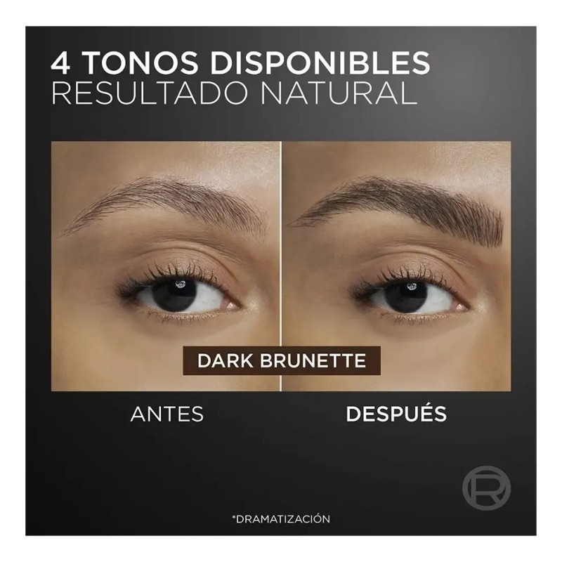 Lapiz De Cejas Efecto 3d Infallible Faux Brow L'oréal Paris