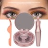 Magnetic Liquid Eyeliner Natural False Eyelashes Kit Magnet Fake Eyelashes