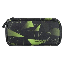 coocazoo Pencil Case, Compass Compartment, Triangle Compartment, Timetable Compartment, Removable Pen Holder, Additional Zip Pocket, from 3rd Class, Lime Flash, Modern