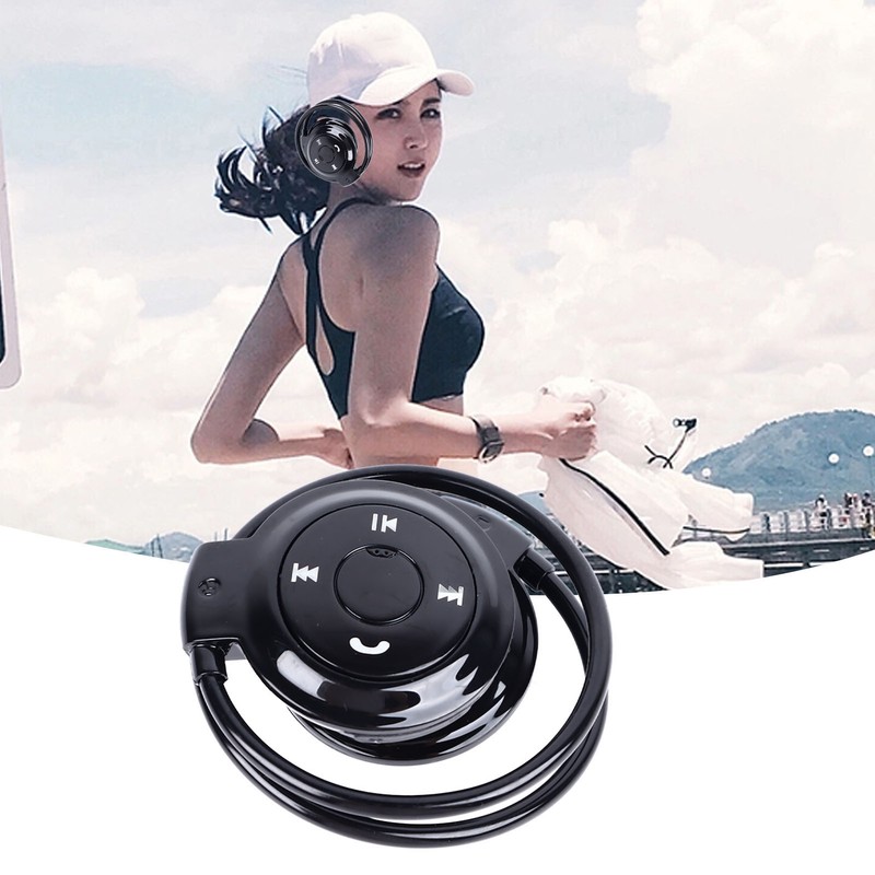 Bluetooth Headphone Clear HiFi Sound Foldable Wrap Around Head Wireless