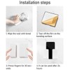 Phone Holder Wall Mounted, Damage-Free Wall Mount for Smartphones, Cellphone