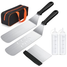 Lrtzizy Blackstone Griddle Accessory Kit Accessory Kit for Blackstone and Spatula and Carry Bag