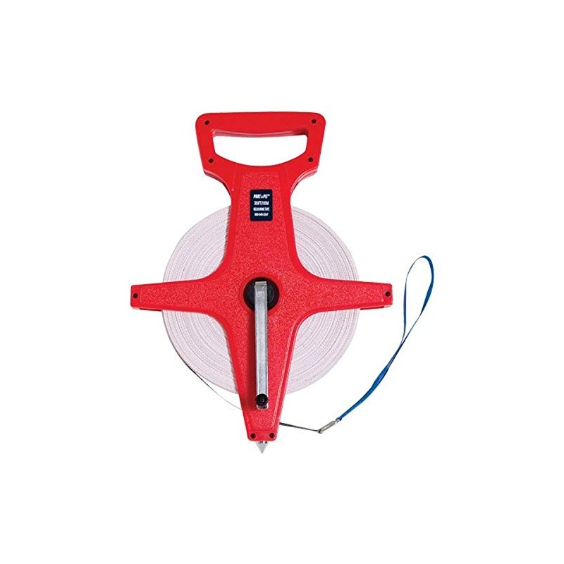 Alumagoal Fiberglass Measuring Tape, 330'/100M