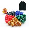 50pcs Assorted D10 Pack, 5X10pcs 10 Sides Dice Marble Polyhedral