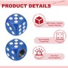 PATIKIL 4 Pcs Die Tire Valve Caps Universal Plastic Tire