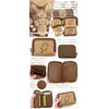 Wayan Genuine Leather Nyan Kew Wallet, tea