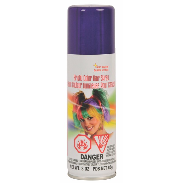 Rubie's Bright Color Hairspray, Purple