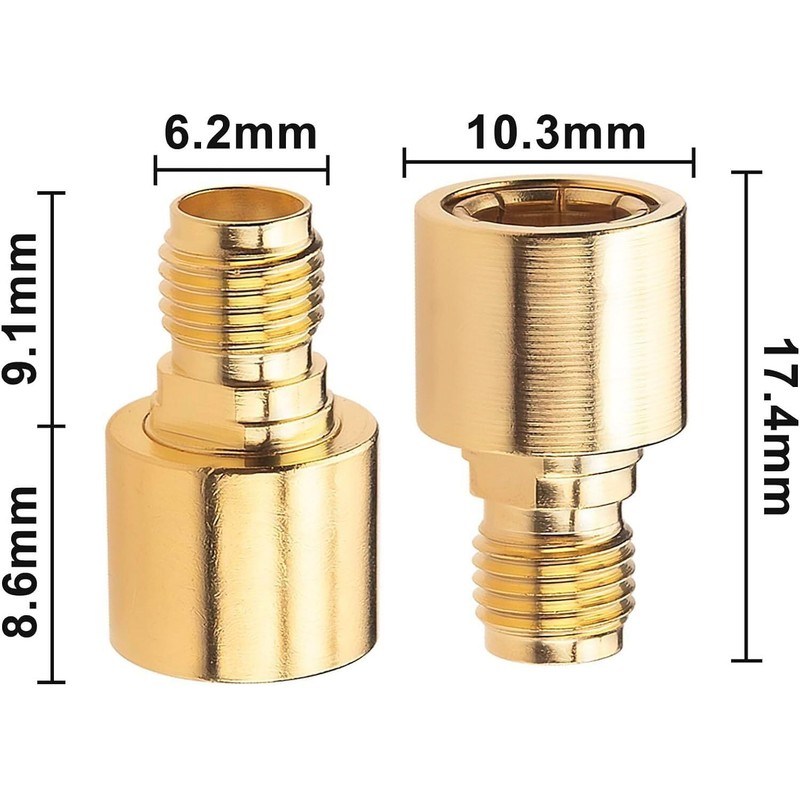 DC-12GHz SMA Male Quick Push-on to SMA Female RF Adapter