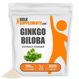 벌크서플리먼트 징코빌로바 은행잎추출물 분말 1KG Bulk Supplement Ginkgo Biloba Leaf Extract Powder 1KG