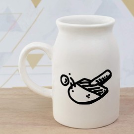 300ml 'Ping Pong Paddle' Ceramic Milk Jug (MJ00007687)