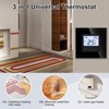 JIMEIDA Digital Programmable Thermostat Heating Black Floor Heating Chamber Constant