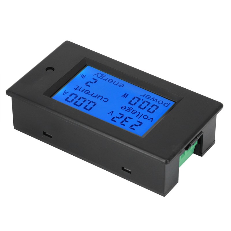 PZ-021 20A Digital AC LCD Voltage Current Power Energy Meter