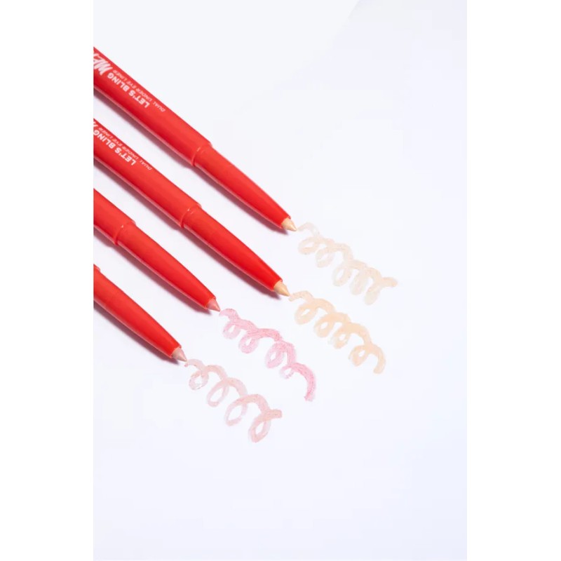 머지 Merzy Let's Bling Dual Aegyo Sal Liner Peach Coral