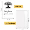LONLONBANG Family Reunion Invitations Family Picnic Invite Cards Back Yard