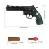 Toy Revolver Gun with 12 Soft Bullets, Toy Gun Pistol