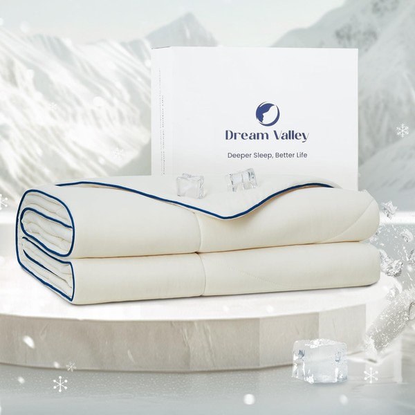 Dream Valley® Outlast® Cooling Comforter, All Season Throw NASA-Grade Technology