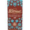 DIVINE CHOCOLATE Chocolate, 38% Milk Chocolate with Toffee & Sea