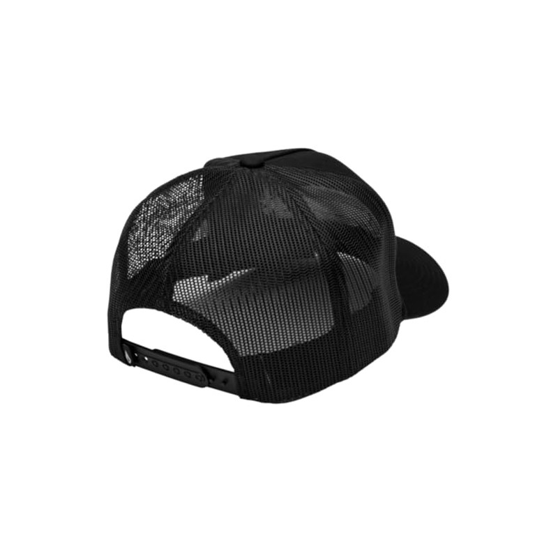 Volcom Men's Cheese Mesh Trucker Hat, Black Road