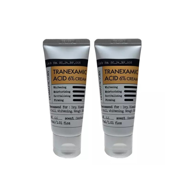 Dermafactory 더마팩토리 트라넥삼산 6% 크림 30ml + 30ml Dermafactory Tranexamic