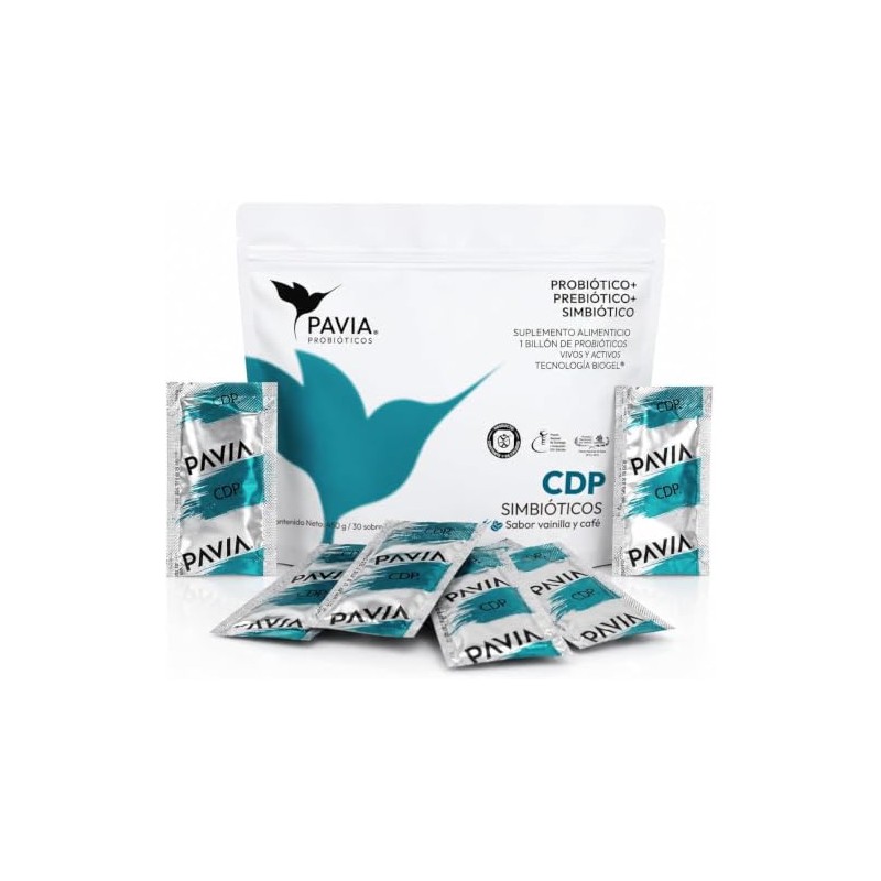 Pavia Probióticos Vivos en Biogel con Café Verde