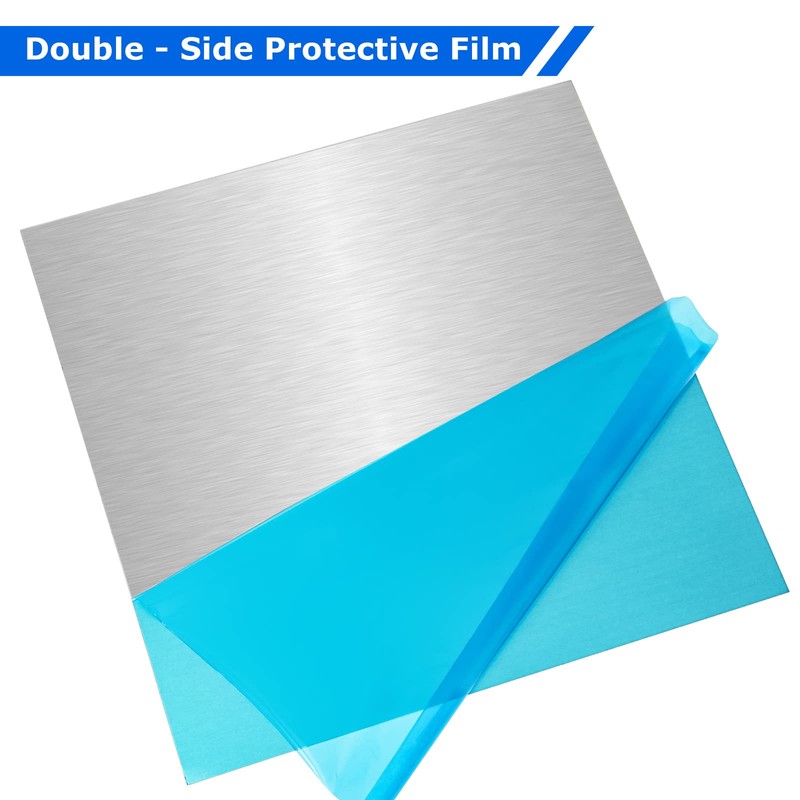 ZOFUN 2 pieces 3 mm aluminium sheet plates, 2 mm,