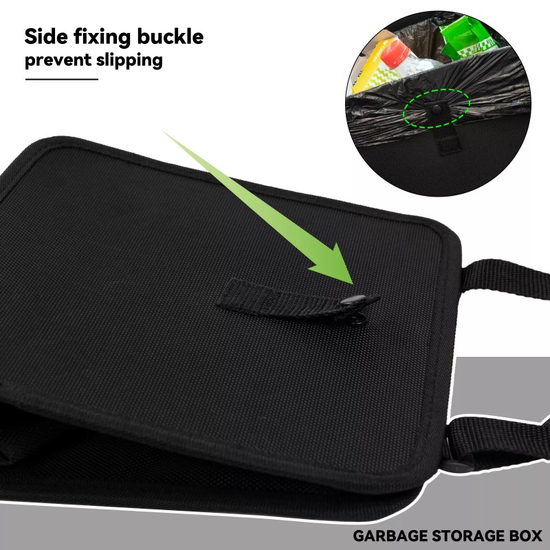 AUTOXBERT Can Garbage Waste Bin Seat Organizer Storage Box Car