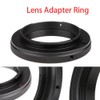 T-Ring Mount Lens Adapter T2 to EF T Mount Photography
