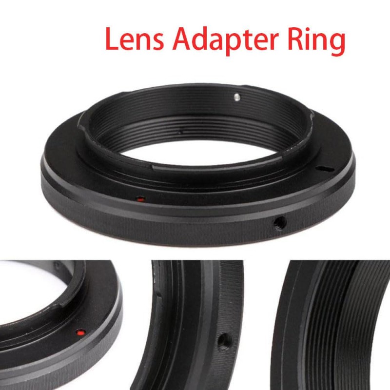 T-Ring Mount Lens Adapter T2 to EF T Mount Photography