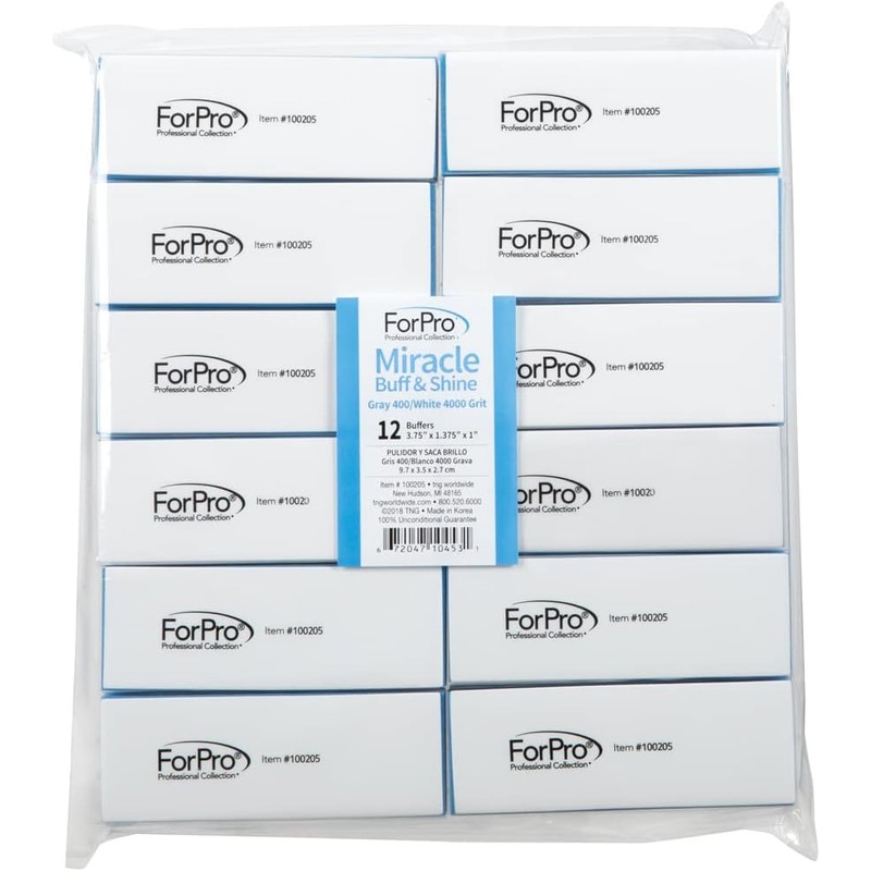 For Pro Miracle Buff & Shine Block, 12 Count