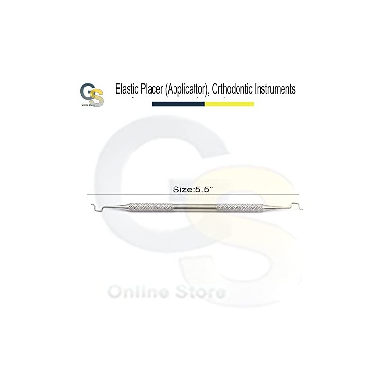 Colocador elástico (aplicador), instrumentos ortodónticos de G.S Online Store