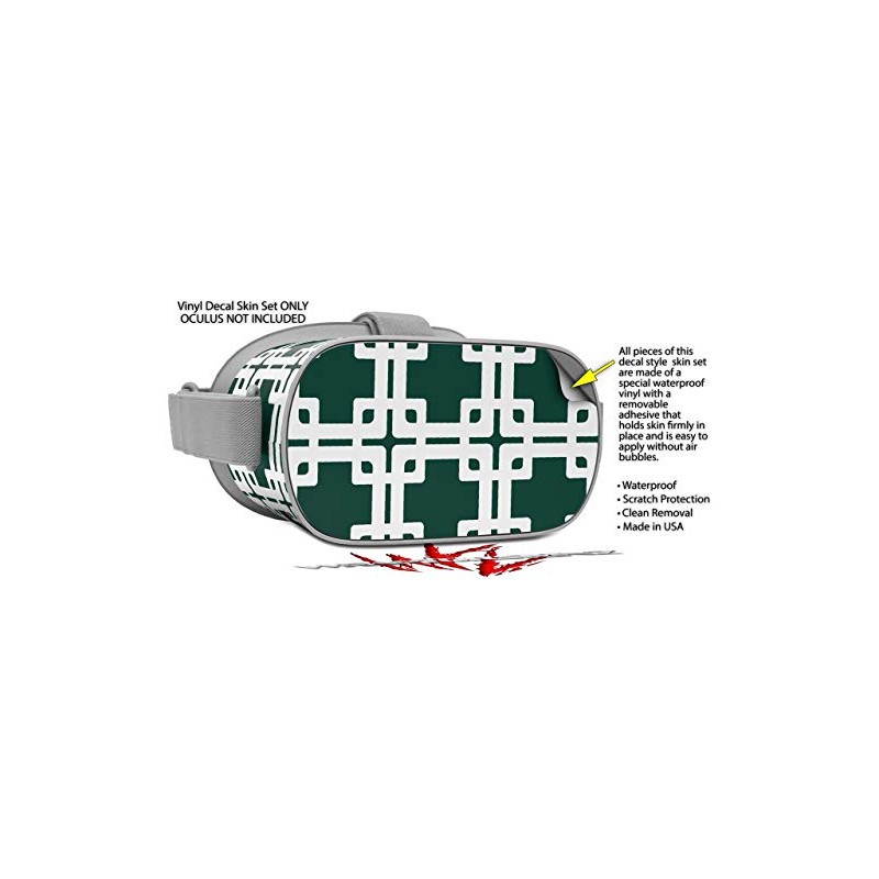 Decal Style Skin Wrap Compatible with Oculus Go Headset -