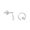 SOFIA MILANI - Women's Earrings 925 Silver - with Zirconia
