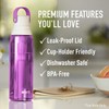 Brita Premium Filtering Water Bottle with Filter BPA-Free, Orchid, 768
