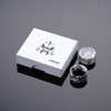 COOEAR Ear Plugs Tunnels Piercing Gauges for Ears, Double Flared