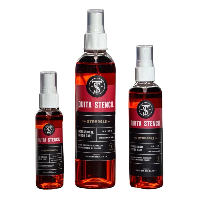 Set Transfer Pega Stencil 2oz Y Quita Stencil Boycott 4oz