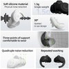 ENJROKJ Ear Plugs for Noise Cancelling,Soft Comfortable Silicone Sound Blocking