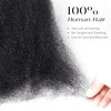 BLL Afro Kinkys Bulk Human Hair-100% Human Hair for Mini