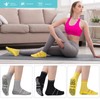 Shakoelun Non Slip Pilates Socks with Grips for Yoga, Barre,