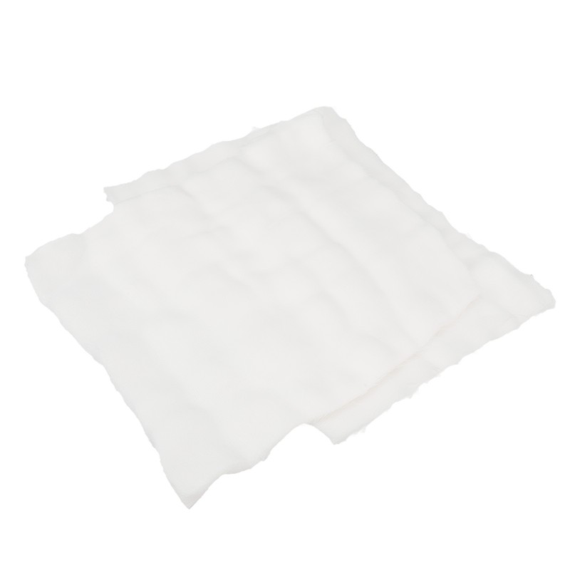 100pcs Gauze Face Mask Disposable Pre Cut Cotton Soft Facial