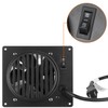DELSbbq Wall Heater Fan Blower for Dyna-Glo Vent Free Wall