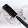 1/4 Inch Screw Extended Monopod Pole, 2.2ft Invisible Selfie Stick