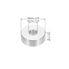 PATIKIL M6 Aluminum Spacers, 12pcs 1/4" x 3/4" Round Metal