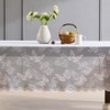 HLC.ME Butterfly Floral Tablecloth Lace Fabric Tablecloth for Oval Table