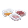 Mepal 2-Piece Food Storage Containers Starter Set Meat and Cheese