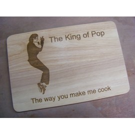Jacko Michael Jackson Gift Chopping Cutting Cheese Board Present