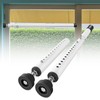 Sliding Glass Door Security Bar，17.7-50.5inch Adjustable Locking Window Safety Bars