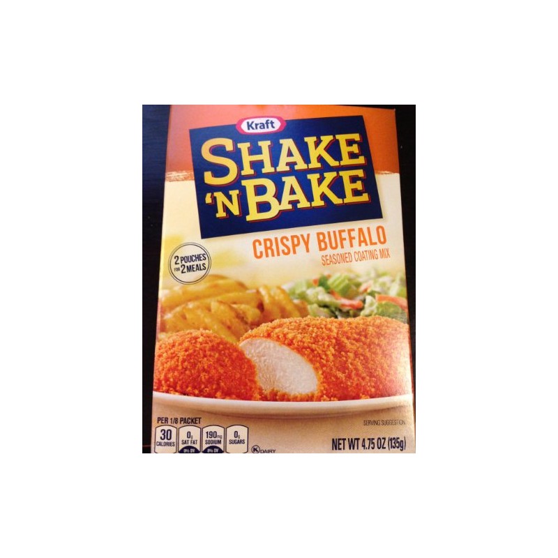 Shake 'N Bake Crispy Buffalo Seasoned Coating Mix 4.75 Oz