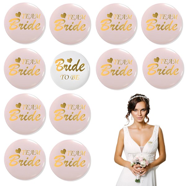 Pack of 12 Bride to Be, Team Bride Accessories Women,