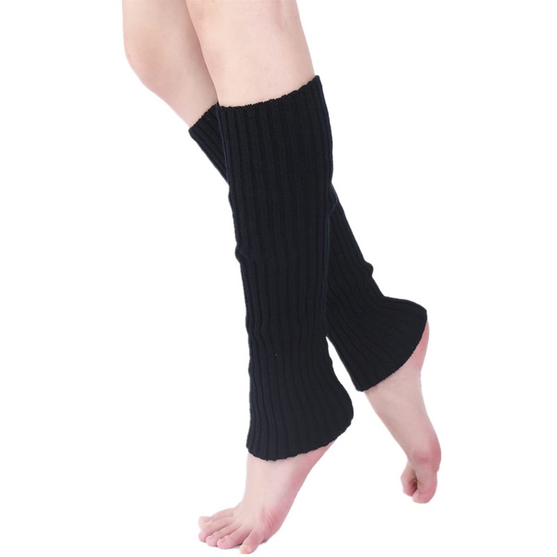 Elufly Women 80s Juniors Knit Leg Warmers for Ballet Yoga