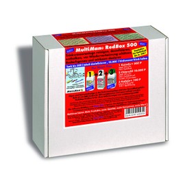 Multiman RedBox for annual cleaning of drinking water systems (cleaning, disinfection and descaling), tank size: tanks from 150-500 litres